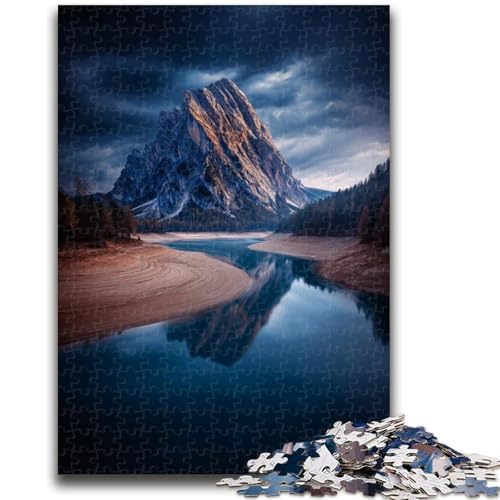 Puzzle für Teenager, 1000 Teile, Wunderschöne Berge und Seen, Hilft Dem Gehirn, Süchtig Machendes Spielzeug Zu Trainieren, Um Geduld Zu Fördern Und Das Gedächtnis Zu Verbessern, 50X75CM Puzzle für Teenager, 1000 Teile, Wunderschöne Berge und Seen, Hilft Dem Gehirn, Süchtig Machendes Spielzeug Zu Trainieren, Um Geduld Zu Fördern Und Das Gedächtnis Zu Verbessern, 50X75CM von ZKYUBEK