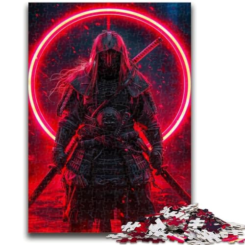 Puzzle für Teenager, 1000 Teile, japanischer Neon-Ninja, Spielzeug, Lernspiele, Stressabbau, tolle Geschenke und Spielzeuge, 26x38cm Puzzle für Teenager, 1000 Teile, japanischer Neon-Ninja, Spielzeug, Lernspiele, Stressabbau, tolle Geschenke und Spielzeuge, 26x38cm von ZKYUBEK