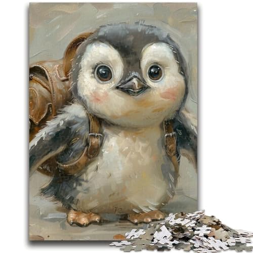 Puzzle für Teenager, 1000 Teile, reisender Pinguin, Quizspiel, Wanddekoration, einzigartige Geburtstags, 26x38cm Puzzle für Teenager, 1000 Teile, reisender Pinguin, Quizspiel, Wanddekoration, einzigartige Geburtstags, 26x38cm von ZKYUBEK