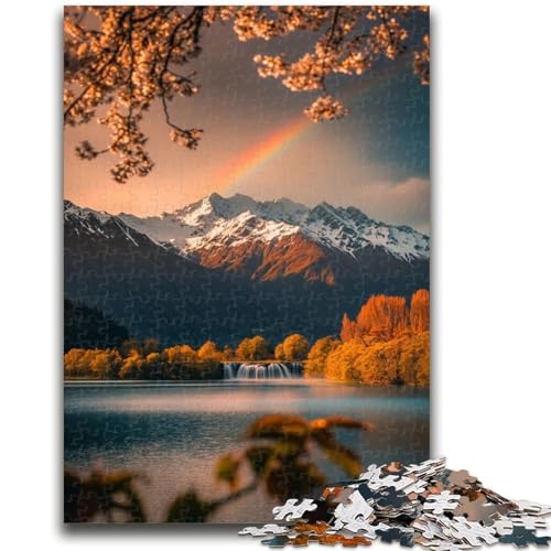 Puzzle für Teenager, 1000 Teile, wunderschöne Berge und Seen, Lernspielzeug für Kinder und Jugendliche, ganze Familie, ab 14 Jahren, 26x38cm Puzzle für Teenager, 1000 Teile, wunderschöne Berge und Seen, Lernspielzeug für Kinder und Jugendliche, ganze Familie, ab 14 Jahren, 26x38cm von ZKYUBEK
