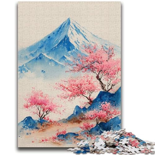 Puzzle für Teenager, 1000-teiliges Puzzle, Mount Fuji, Quizspiel, Wanddekoration, einzigartige Geburtstags, 50x75cm Puzzle für Teenager, 1000-teiliges Puzzle, Mount Fuji, Quizspiel, Wanddekoration, einzigartige Geburtstags, 50x75cm von ZKYUBEK