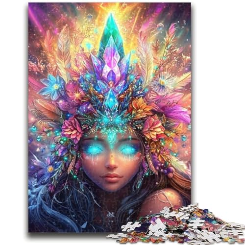 Puzzle für Teenager 1000 Teile Anime-Mädchen Lernspiele Lernspiel für Geburtstag, Weihnachten für und ab 14 Jahren 50X75CM von ZKYUBEK
