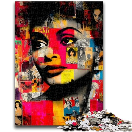 Puzzle für Teenager 1000 Teile Graffiti-Kunst Lernspiele Lernspiel für Geburtstag, Weihnachten für und ab 14 Jahren 50X75CM von ZKYUBEK