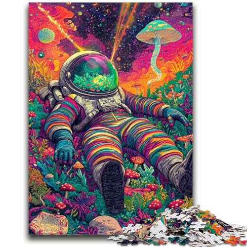 Puzzle für Teenager 1000 Teile Psychedelische Astronauten-Lernspiele Lernspiel für Geburtstag, Weihnachten für und ab 14 Jahren 26X38CM Puzzle für Teenager 1000 Teile Psychedelische Astronauten-Lernspiele Lernspiel für Geburtstag, Weihnachten für und ab 14 Jahren 26X38CM von ZKYUBEK