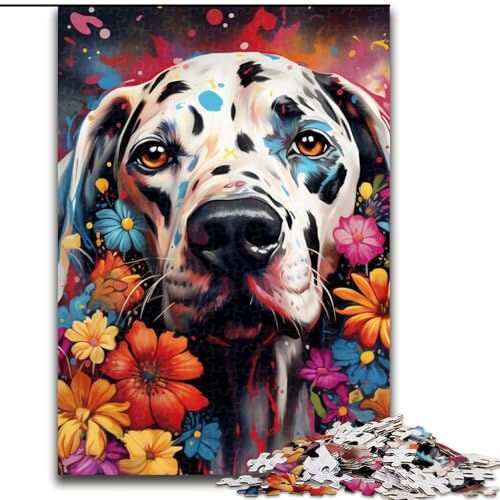 Puzzle mit 1000 Teilen für Erwachsene, Dalmatiner-Puzzle, Größe 26x38cm, anspruchsvolles Denkspiel – entspannendes Spielzeug für Teenager von ZKYUBEK
