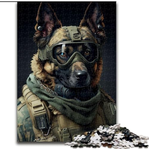 Puzzle mit 1000 Teilen für Erwachsene, Kriegshund, Holzpuzzle für Erwachsene, Größe 50x75cm, anspruchsvolles Denkspiel, Familienaktivität, Heimdekoration Puzzle mit 1000 Teilen für Erwachsene, Kriegshund, Holzpuzzle für Erwachsene, Größe 50x75cm, anspruchsvolles Denkspiel, Familienaktivität, Heimdekoration von ZKYUBEK