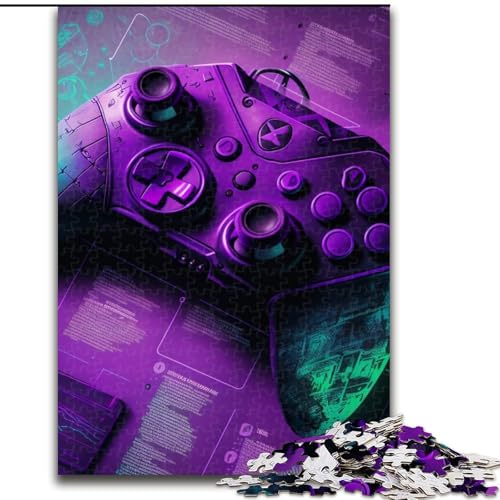 Puzzle mit 1000 Teilen für Erwachsene, Neon-Spiel, Puzzles, Größe 50x75cm, Spaß für Zuhause, Geburtstagsgeschenk, Reisegeschenk von ZKYUBEK