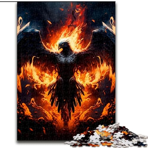 Puzzle mit 1000 Teilen für Erwachsene, Phoenix-Puzzle, Größe 26x38cm, anspruchsvolles Denkspiel für Teenager, unterhaltsames interaktives Spiel für die ganze Familie von ZKYUBEK
