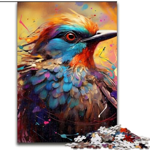Puzzle mit 1000 Teilen für Erwachsene, Spatzen-Puzzle, Größe 50x75cm, anspruchsvolles Denkspiel – entspannendes Spielzeug für Teenager von ZKYUBEK
