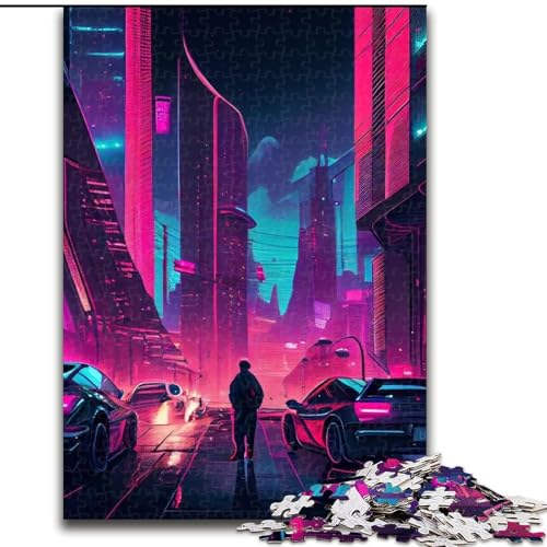 Puzzle mit 1000 Teilen für Erwachsene. Atemberaubende Stadtpuzzles aus Pappe, Größe 26x38cm. Anspruchsvolles Denkspiel – Entspannendes Spielzeug für Teenager von ZKYUBEK
