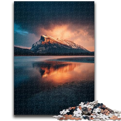 Puzzle mit 1000 Teilen für Teenager, wunderschöne Berge und Seen, künstlerische Wanddekoration und Geburtstagsgeschenkidee für Freunde, Home Office, 50x75cm Puzzle mit 1000 Teilen für Teenager, wunderschöne Berge und Seen, künstlerische Wanddekoration und Geburtstagsgeschenkidee für Freunde, Home Office, 50x75cm von ZKYUBEK