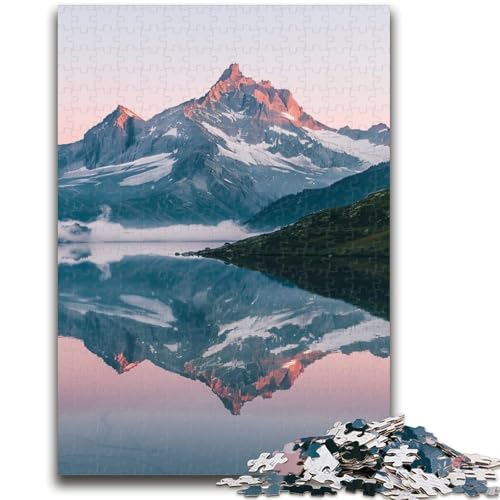 Puzzle mit 1000 Teilen für Teenager, wunderschöne Berge und Seen, künstlerische Wanddekoration und Geburtstagsgeschenkidee für Freunde, Home Office, 50x75cm Puzzle mit 1000 Teilen für Teenager, wunderschöne Berge und Seen, künstlerische Wanddekoration und Geburtstagsgeschenkidee für Freunde, Home Office, 50x75cm von ZKYUBEK