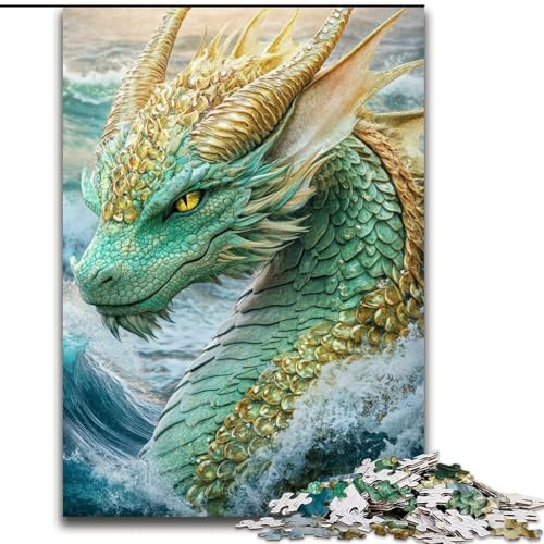 Puzzles, grüner Fliegender Drache, Holzpuzzles, 26x38cm, anspruchsvolles Denkspiel, Familienaktivität, Heimdekoration Puzzles, grüner Fliegender Drache, Holzpuzzles, 26x38cm, anspruchsvolles Denkspiel, Familienaktivität, Heimdekoration von ZKYUBEK