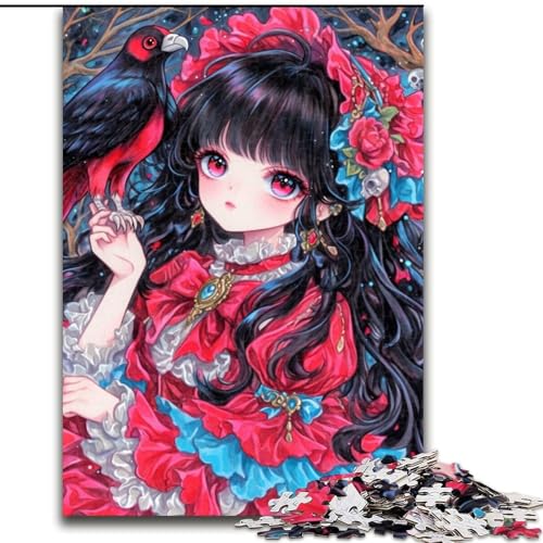 Puzzles Anime-Mädchen Holzpuzzles 50X75CM Herausforderndes Denkspiel, Familienaktivität, Heimdekoration Puzzles Anime-Mädchen Holzpuzzles 50X75CM Herausforderndes Denkspiel, Familienaktivität, Heimdekoration von ZKYUBEK