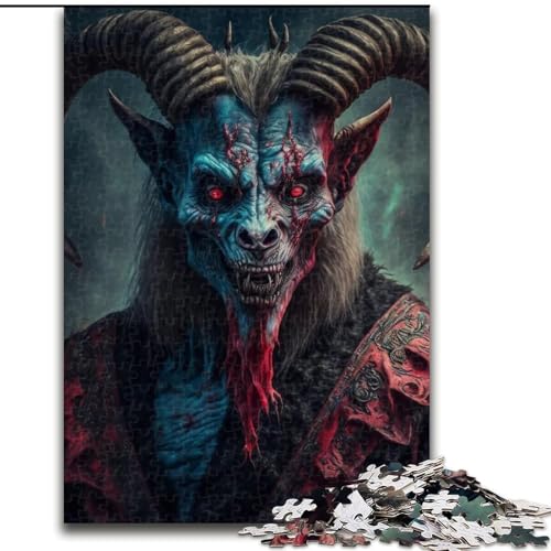 Puzzles Dark Lord aus Pappe, Größe 26x38cm, Denkspiel, interaktives Familienspiel, geeignet für Kinder ab 14 Jahren von ZKYUBEK