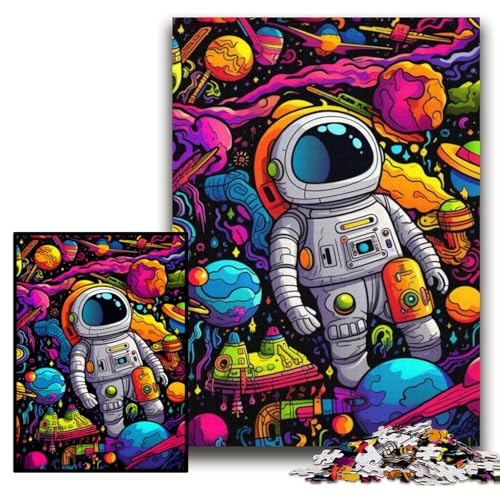 Puzzles Galaxie-Planeten-Puzzles für Erwachsene, 26x38cm, perfekt für Familienspaß an Weihnachten, Thanksgiving, Geburtstagen und Ostern von ZKYUBEK