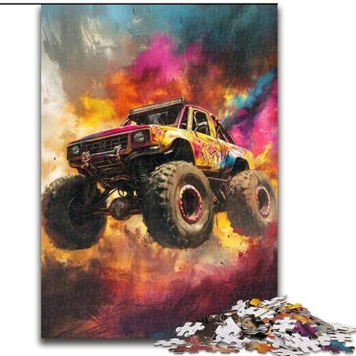 Puzzles Geländefahrzeuge Holzpuzzles 26X38CM Herausforderndes Denkspiel, Familienaktivität, Heimdekoration Puzzles Geländefahrzeuge Holzpuzzles 26X38CM Herausforderndes Denkspiel, Familienaktivität, Heimdekoration von ZKYUBEK