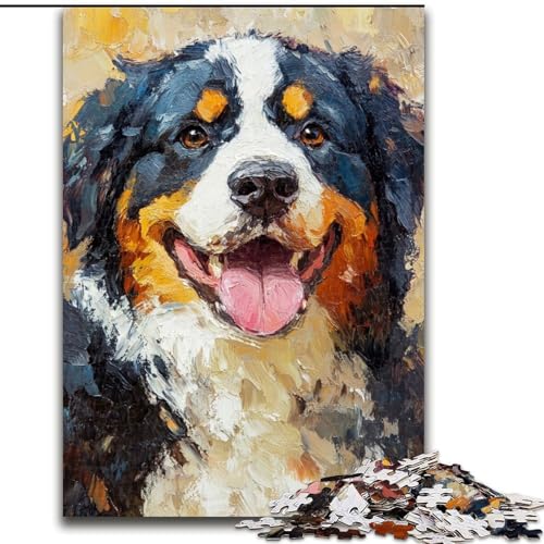 Puzzles Happy Dog Holzpuzzles 50x75cm, Denkspiel, interaktives Familienspiel, geeignet für Kinder ab 14 Jahren Puzzles Happy Dog Holzpuzzles 50x75cm, Denkspiel, interaktives Familienspiel, geeignet für Kinder ab 14 Jahren von ZKYUBEK