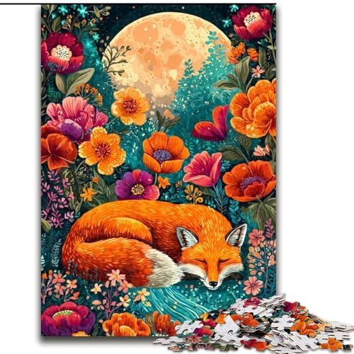 Puzzles Jungle Fox Holzpuzzle 26x38cm, Denkspiel, interaktives Familienspiel, geeignet für Kinder ab 14 Jahren Puzzles Jungle Fox Holzpuzzle 26x38cm, Denkspiel, interaktives Familienspiel, geeignet für Kinder ab 14 Jahren von ZKYUBEK