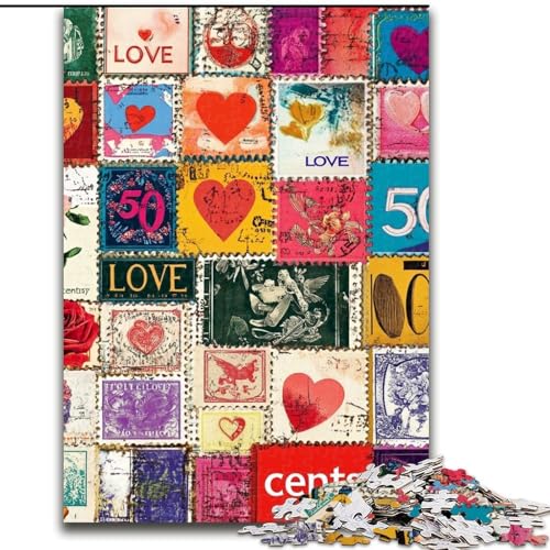 Puzzles Love Collage Holzpuzzles 26x38cm Denkspiel, interaktives Familienspiel, geeignet für Kinder ab 14 Jahren Puzzles Love Collage Holzpuzzles 26x38cm Denkspiel, interaktives Familienspiel, geeignet für Kinder ab 14 Jahren von ZKYUBEK