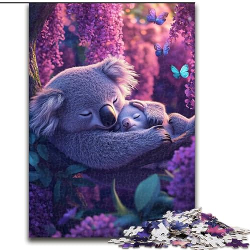 Puzzles Schlafender Koala Holzpuzzle 50X75CM Denkspiel, Interaktives Familienspiel, Geeignet für Kinder ab 14 Jahren Puzzles Schlafender Koala Holzpuzzle 50X75CM Denkspiel, Interaktives Familienspiel, Geeignet für Kinder ab 14 Jahren von ZKYUBEK