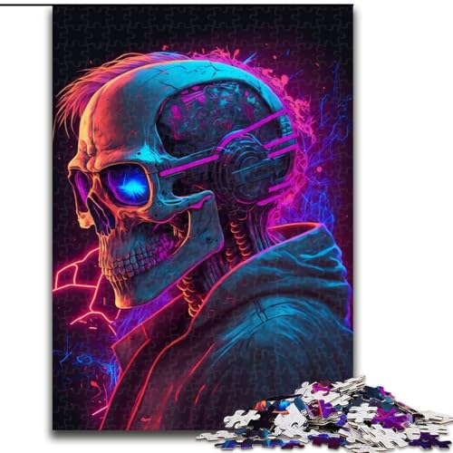 Puzzles Totenkopf-Kartonpuzzles Größe 26x38cm. Anspruchsvolles Denkspiel, Familienaktivität, Heimdekoration Puzzles Totenkopf-Kartonpuzzles Größe 26x38cm. Anspruchsvolles Denkspiel, Familienaktivität, Heimdekoration von ZKYUBEK