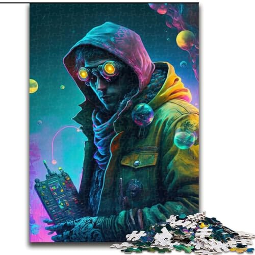 Puzzles aus Holz mit Fantasy-Charakteren, Größe 50x75cm, anspruchsvolles Denkspiel, Familienaktivität, Heimdekoration von ZKYUBEK