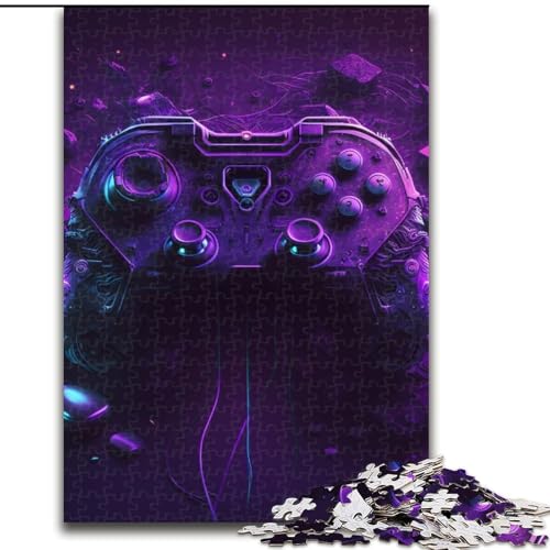 Puzzles für 1000 Teile, Neon-Spiel, anspruchsvolle Puzzles, Größe 50x75cm, Teenager, Paare und Freunde zum Geburtstag, zu Weihnachten von ZKYUBEK