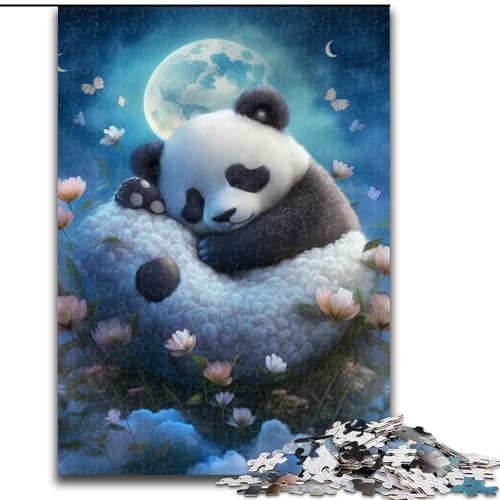 Puzzles für Erwachsene, 1000 Fantasy-Panda-Puzzles für Erwachsene, Größe 50x75cm, Spaß für Zuhause, Geburtstagsgeschenk, Reisegeschenk Puzzles für Erwachsene, 1000 Fantasy-Panda-Puzzles für Erwachsene, Größe 50x75cm, Spaß für Zuhause, Geburtstagsgeschenk, Reisegeschenk von ZKYUBEK