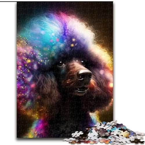 Puzzles für Erwachsene, 1000 Fantasy-Pudel, unmögliche Puzzles für Erwachsene, Größe 26x38cm, anspruchsvolles Denkspiel für Teenager, unterhaltsames interaktives Spiel für die ganze Familie von ZKYUBEK