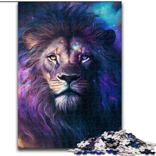 Puzzles für Erwachsene, 1000 Löwen, Unmögliches Puzzle für Erwachsene, Größe 50x75cm, Herausforderndes Denkspiel für Teenager, Familienspaß, interaktives Spiel von ZKYUBEK