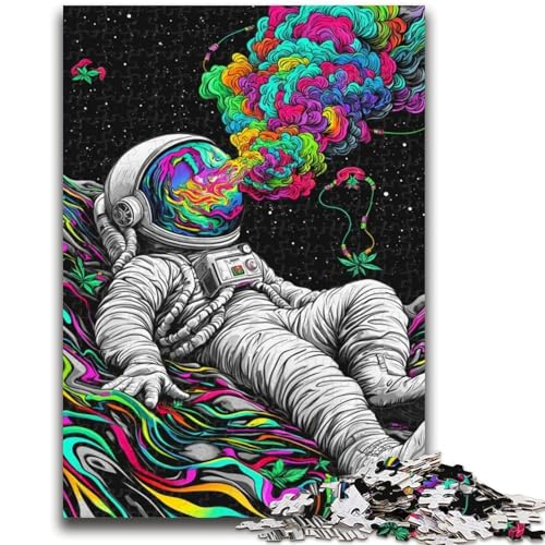 Puzzles für Erwachsene, Psychedelischer Astronaut, Lernspielzeug, einzigartige Heimdekoration und Geschenke für Kinder ab 14 Jahren, 50x75cm Puzzles für Erwachsene, Psychedelischer Astronaut, Lernspielzeug, einzigartige Heimdekoration und Geschenke für Kinder ab 14 Jahren, 50x75cm von ZKYUBEK