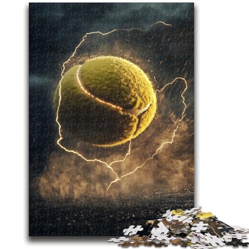 Puzzles für Erwachsene und Jugendliche, 1000-teiliges Puzzle „Tennissport“, anspruchsvolles Spiel und Familienspiel mit vollständig ineinandergreifenden, zufällig geformten Teilen, 26x38cm Puzzles für Erwachsene und Jugendliche, 1000-teiliges Puzzle „Tennissport“, anspruchsvolles Spiel und Familienspiel mit vollständig ineinandergreifenden, zufällig geformten Teilen, 26x38cm von ZKYUBEK