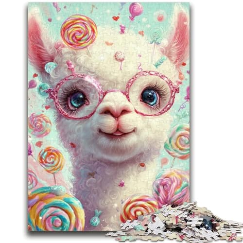 Puzzles für Erwachsene und Jugendliche, Alpaka, Spielzeug, Lernspiele, Stressabbau, Förderung der Liebe zwischen Paaren, 50x75cm Puzzles für Erwachsene und Jugendliche, Alpaka, Spielzeug, Lernspiele, Stressabbau, Förderung der Liebe zwischen Paaren, 50x75cm von ZKYUBEK