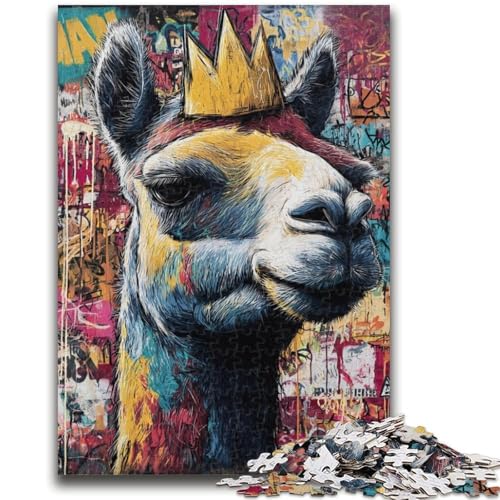 Puzzles für Erwachsene und Jugendliche, Kamelkunst, Spielzeug, Lernspiele, Stressabbau, Stärkung der Liebe zwischen Paaren, 26x38cm von ZKYUBEK