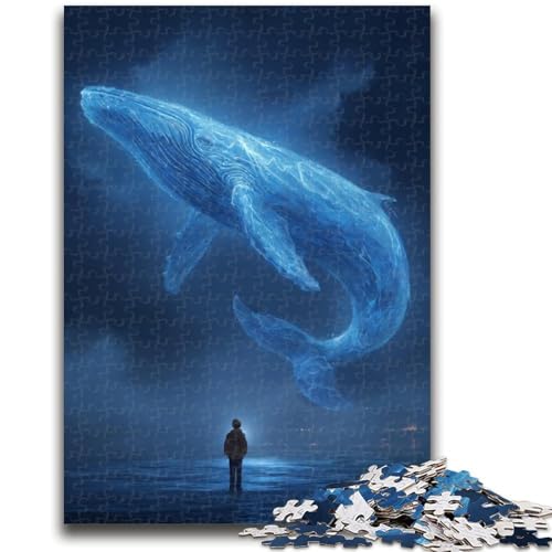 Puzzles für Erwachsene und Jugendliche, Puzzle „Geheimnisvoller Wal“, Quizspiel zur Stärkung der Liebe zwischen Paaren für Kinder ab 14 Jahren, 26x38cm Puzzles für Erwachsene und Jugendliche, Puzzle „Geheimnisvoller Wal“, Quizspiel zur Stärkung der Liebe zwischen Paaren für Kinder ab 14 Jahren, 26x38cm von ZKYUBEK