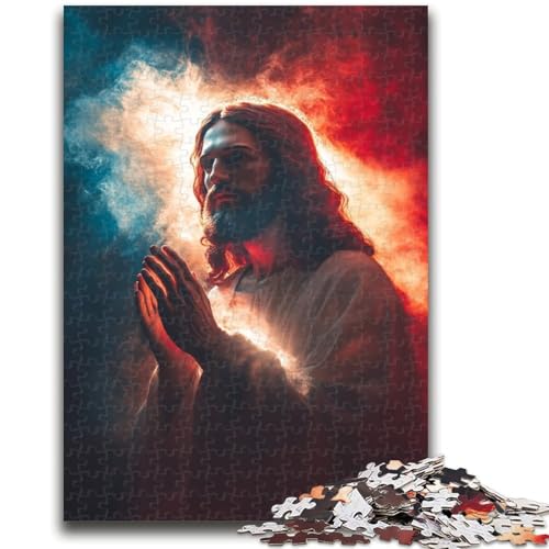 Puzzles für Erwachsene und Jugendliche, Puzzle „Jesus Art“, Quizspiel zur Stärkung der Liebe zwischen Paaren für Kinder ab 14 Jahren, 50x75cm Puzzles für Erwachsene und Jugendliche, Puzzle „Jesus Art“, Quizspiel zur Stärkung der Liebe zwischen Paaren für Kinder ab 14 Jahren, 50x75cm von ZKYUBEK