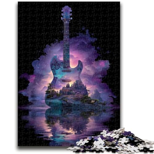 Puzzles für Erwachsene und Jugendliche, Puzzle-Kunst, Gitarre, Quizspiel, stärkt die Liebe zwischen Paaren für Kinder ab 14 Jahren, 26x38cm Puzzles für Erwachsene und Jugendliche, Puzzle-Kunst, Gitarre, Quizspiel, stärkt die Liebe zwischen Paaren für Kinder ab 14 Jahren, 26x38cm von ZKYUBEK