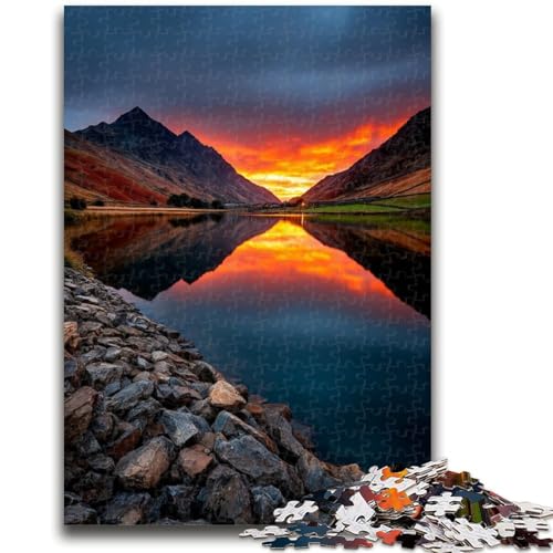 Puzzles für Erwachsene und Jugendliche, wunderschöne Berge und Seen, Spielzeug, Lernspiele, Stressabbau, Stärkung der Liebe zwischen Paaren, 50x75cm Puzzles für Erwachsene und Jugendliche, wunderschöne Berge und Seen, Spielzeug, Lernspiele, Stressabbau, Stärkung der Liebe zwischen Paaren, 50x75cm von ZKYUBEK