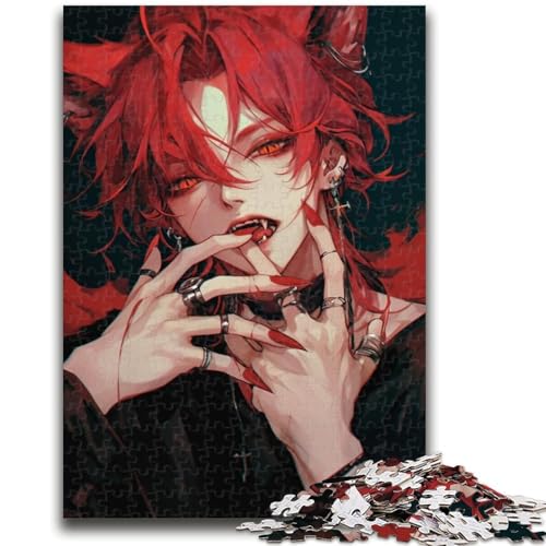 Puzzles für Erwachsene und Teenager, Puzzle, Anime-Fuchsmasken-Mädchen, Quizspiel, fördert die Liebe zwischen Paaren für Kinder ab 14 Jahren, 26x38cm Puzzles für Erwachsene und Teenager, Puzzle, Anime-Fuchsmasken-Mädchen, Quizspiel, fördert die Liebe zwischen Paaren für Kinder ab 14 Jahren, 26x38cm von ZKYUBEK