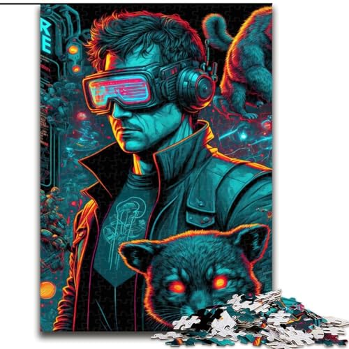 Puzzles für Spieler, unmögliche Puzzles für Erwachsene, Größe 50x75cm, für Teenager, Spieleabend mit der Familie, Geschenkidee für die gehirnfordernde Herausforderung von ZKYUBEK