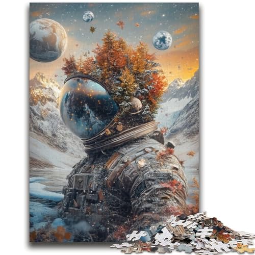 Puzzles für Teenager, 1000 Teile, Astronauten-Berge, Stressabbau, schwierige Herausforderung, einzigartige Heimdekoration und Geschenke, 50x75cm Puzzles für Teenager, 1000 Teile, Astronauten-Berge, Stressabbau, schwierige Herausforderung, einzigartige Heimdekoration und Geschenke, 50x75cm von ZKYUBEK