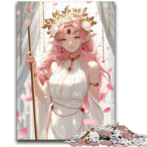 Puzzles für Teenager, Anime-Mädchen, Familienunterhaltungsspielzeug, Lernspiel für Geburtstag, Weihnachten, für Kinder ab 14 Jahren, 50x75cm von ZKYUBEK