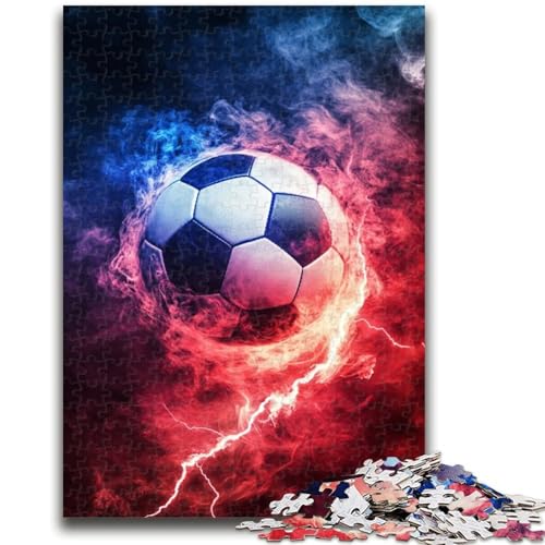 Puzzles für Teenager, Fußball, Sport, Familienunterhaltung, Spielzeug, Lernspiel für Geburtstag, Weihnachten, für Kinder ab 14 Jahren, 50x75cm Puzzles für Teenager, Fußball, Sport, Familienunterhaltung, Spielzeug, Lernspiel für Geburtstag, Weihnachten, für Kinder ab 14 Jahren, 50x75cm von ZKYUBEK