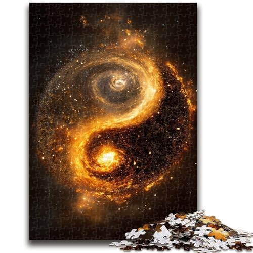 Puzzles für Teenager, Yin und Yang, Familienunterhaltungsspielzeug, Lernspiel für Geburtstag, Weihnachten, für Kinder ab 14 Jahren, 50x75cm von ZKYUBEK
