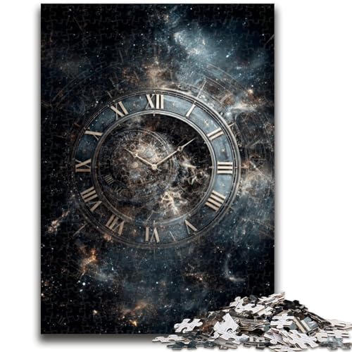 Puzzles für Teenager, kosmische Uhr, Familienunterhaltungsspielzeug, Lernspiel für Geburtstag, Weihnachten, für Kinder ab 14 Jahren, 50x75cm von ZKYUBEK