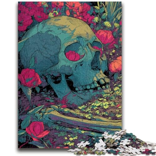 Skelett-Puzzle für Teenager, 1000 Teile, Lernspiele, Heimdekoration, Geschenk für die ganze Familie, 26x38cm von ZKYUBEK
