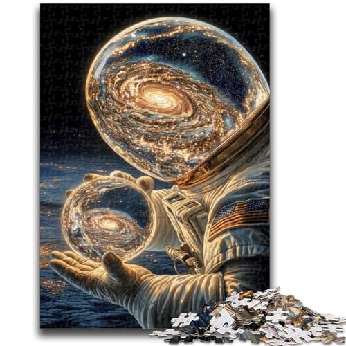 Weltraum-Astronauten-Puzzles für Erwachsene und Jugendliche, pädagogisches Stressabbau-Spielzeug, ganze Familie, 26x38cm von ZKYUBEK