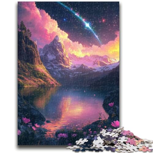 Wunderschöne Berge, 1000-teiliges Puzzle für Erwachsene und Jugendliche, anspruchsvolles Spiel und Familienspiel, Geburtstagsgeschenk, Geschenke, Wandkunst, 50x75cm Wunderschöne Berge, 1000-teiliges Puzzle für Erwachsene und Jugendliche, anspruchsvolles Spiel und Familienspiel, Geburtstagsgeschenk, Geschenke, Wandkunst, 50x75cm von ZKYUBEK