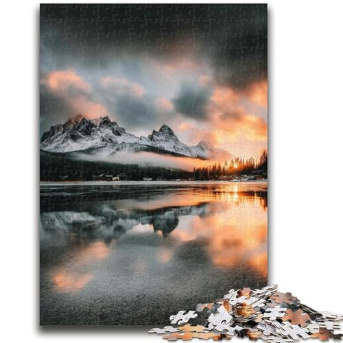 Wunderschöne Berge und Seen, 1000-teiliges Puzzle für Teenager, Geschenke, Lernspielzeug, Familienspiele, geeignet für die Schreibtischdekoration, 26x38cm Wunderschöne Berge und Seen, 1000-teiliges Puzzle für Teenager, Geschenke, Lernspielzeug, Familienspiele, geeignet für die Schreibtischdekoration, 26x38cm von ZKYUBEK